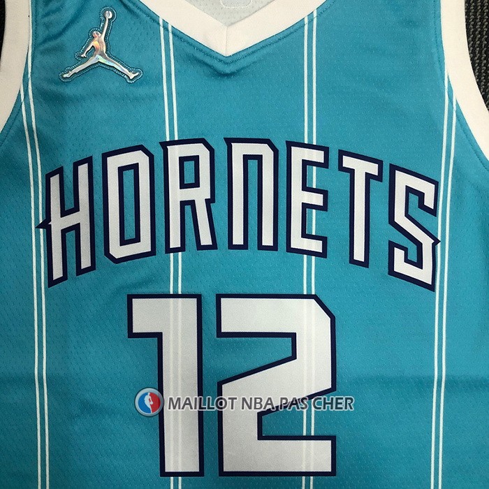 Maillot Charlotte Hornets Kelly Oubre JR. NO 12 Icon 2020-21 Vert